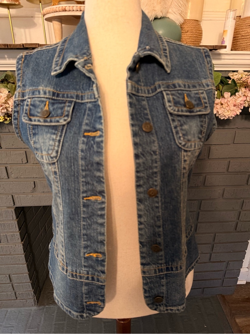 Women’s Stretch Denim Vest